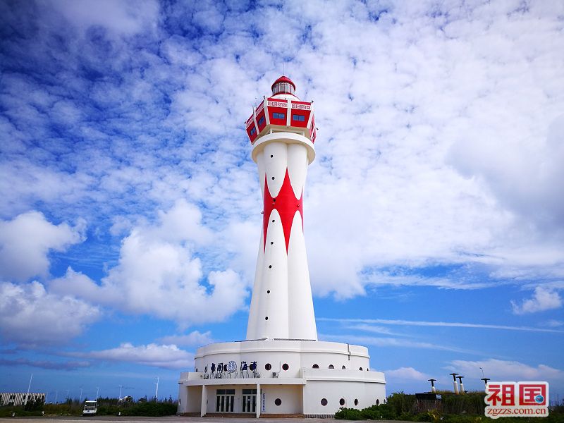 中国南海南沙的五座灯塔